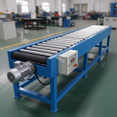 10m/Min 220V 50HZ Cnc Conveyor Belt Machine Drive Roller Conveying