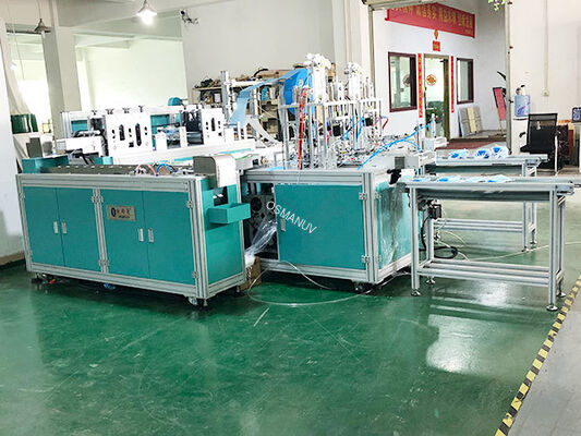 ISO9001 20KW Surgical Face Mask Making Machine / Surgical Mask Production Line
