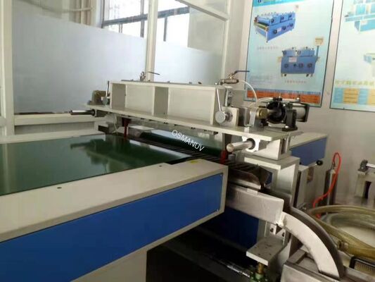 60KW 380V 50HZ Pneumatic Curtain Coating Machine Four Stage Conveying