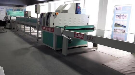 Thickness Protective UV Coating Machine / Uv Curing Machine W1300mm 6mm