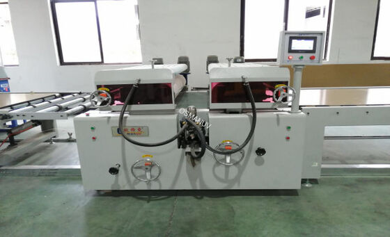 AC 110v White Double Hot Melt Roll Coater 920mm Effecive Width