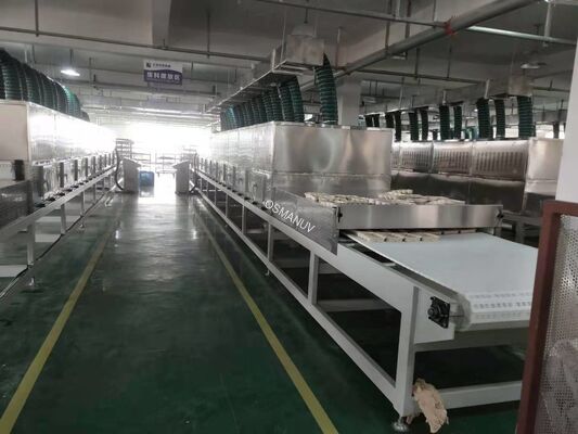 PLC Controlled Microwave Vacuum Dryer System with Stainless Steel Construction