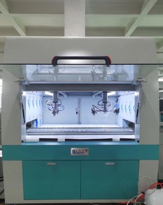 1100 mm * 410 mm * 1100 mm Macchina di rivestimento automatico a spruzzo con 1,0-1,5 mm di diametro di pistola a spruzzo