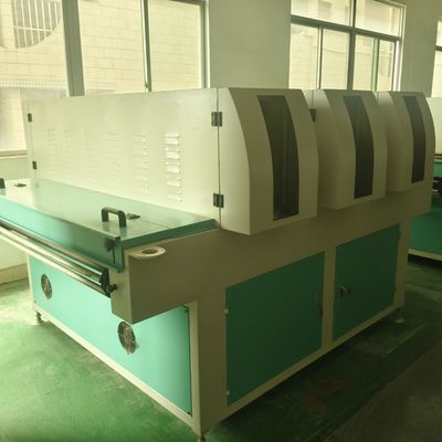Risparmio energetico Tre lampade UV Curing Machine 5-20m Per Min Metal Sheet UV Led Machine