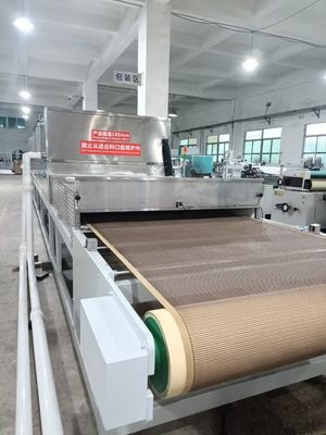 Linea di produzione per l'essiccazione a microonde di vernici a base d'acqua Servo motor