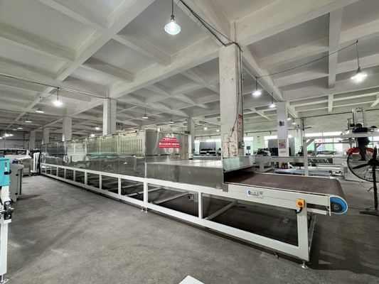 Produzione sostenibile Progettazione eco-consapevole Macchina di asciugatura a microonde a 14 fasi per polpa di pesce