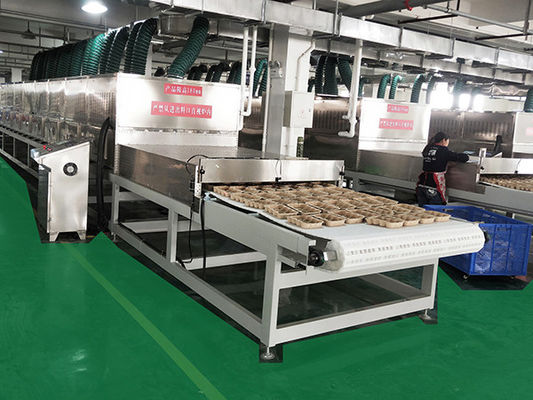 1170mm Larghezza 85KW Dehidratore a microonde per la stampatura della polpa