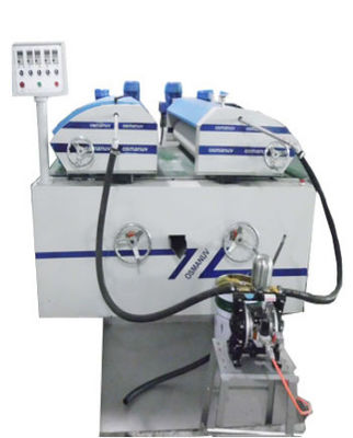 220V/50Hz Fornitura di corrente Roller trasportatori pesanti Larghezza massima del rivestimento 1000mm per il beneficio