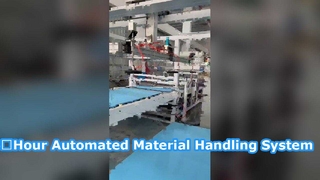 Sistema di carico e scarico automatico robotizzato a portale