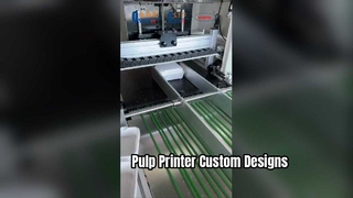 Stampante per stoviglie modellata in polpa ecologica